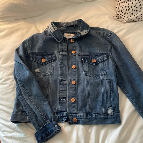 Distressed Jean Jacket - Picture 4 of 4